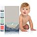 Equipaggiata Culla Lenzuola - 100 Cotone Morbido Culla Fogli 140 X 70 Cm Per Baby Bed Grigio - Foto miniatura 1