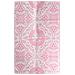 Tappeto Da Esterni Rosa 190x290 Cm In Pp - Foto miniatura 1