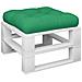 Cuscino per Pallet Verde 50x50x12 cm in Tessuto - Foto miniatura 6