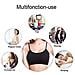 Stile Reggiseno Sportivo Comfort Reggiseno Senza Giunte Della Signora Athletic Solid Avvolgere La Cinghia Della Cassa Vest Top Bra - Foto miniatura 2