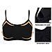 Stile Reggiseno Sportivo Comfort Reggiseno Senza Giunte Della Signora Athletic Solid Avvolgere La Cinghia Della Cassa Vest Top Bra - Foto miniatura 3