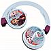 Snow Queen Comode Cuffie Pieghevoli 2 In 1 Bluetooth E Cablate Per Bambini Con Limitazione Del Suono - - Foto miniatura 1