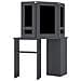 Tavolino da Trucco Angolare con LED Grigio 111x54x141,5 cm - Foto miniatura 6