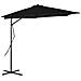 Ombrellone con Palo in Acciaio Nero 300x230 cm - Foto miniatura 2
