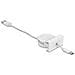 Delock Easy 45 Module Cavo Retrattile Usb 2.0 Da Usb Tipo A A Tipo Usb - Foto miniatura 1