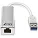 USB 3.0 / RJ-45, 0.15m USB 3.0 RJ-45 Argento cavo di interfaccia e adattatore - Foto miniatura 4
