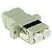 EA1005 adattatore di fibra ottica LC /LC 1 pz Avorio - Foto miniatura 1