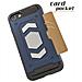 Custodia Defender Shell Alta Protezione Antiscivolo Magnetica Per Apple Iphone Xs Max Blu - Foto miniatura 4