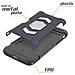 Custodia Defender Shell Alta Protezione Antiscivolo Magnetica Per Apple Iphone Xs Max Blu - Foto miniatura 5