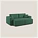 Morfeo Divano Con Sedute Estraibili T02 Verde - Foto miniatura 5