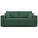 Morfeo Divano Con Sedute Estraibili T02 Verde - Foto miniatura 9