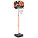 Set Gioco Da Basket Portatile Regolabile 109-141 Cm - Foto miniatura 1
