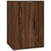 Mobili Porta Tv A Parete 2 Pz Rovere Marrone 40x34,5x60 Cm - Foto miniatura 5