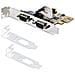 Scheda seriale PCI Express a due porte - Scheda di interfaccia seriale da PCIe a 2x RS232 (DB9) - Scheda PCIe con staffe standard o a basso profilo - 16C1050 UART - Ritenzione COM - Windows e Linux - Foto miniatura 9