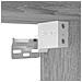 Credenza Grigio Sonoma 69,5x34x180 Cm In Legno Multistrato - Foto miniatura 2