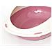 Lettiera Toilette Per Gatti Ovale 57x40x19cm Modello 700089 Colore Rosa - Foto miniatura 2