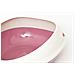Lettiera Toilette Per Gatti Ovale 57x40x19cm Modello 700089 Colore Rosa - Foto miniatura 3