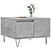 Tavolino Salotto Grigio Cemento 55x55x36,5 Cm Legno Multistrato - Foto miniatura 3