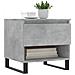 Tavolini Salotto 2pz Grigio Cemento 50x46x50 Legno Multistrato - Foto miniatura 3