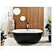 Vasca Da Bagno Freestanding Nevis 170 X 80 Cm Nero - Foto miniatura 8
