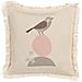 Set Di 2 Cuscini Wattle 60 X 60 Cm Beige Chiaro Trama Animale - Foto miniatura 6
