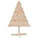 Albero Di Natale Decorativo In Legno 110 Cm In Legno Massello - Foto miniatura 3