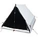 Tenda Campeggio Telaio A 2Persone Bianca Oscurante Impermeabile - Foto miniatura 1