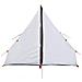 Tenda Campeggio Telaio A 2Persone Bianca Oscurante Impermeabile - Foto miniatura 9