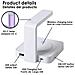 Lampada Sterilizzatrice Blay A Luce Ultravioletta Di Tipo C Con Caricatore Wireless Integrato Per Smartphone. - Foto miniatura 3