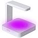 Lampada Sterilizzatrice Blay A Luce Ultravioletta Di Tipo C Con Caricatore Wireless Integrato Per Smartphone. - Foto miniatura 4