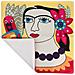 Set Di 2 Copricuscini 45x45 Cm Con Ricamo Artistico Saphira - Foto miniatura 4