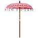 Parasol Balinese Rosa 180-190 cm Cotone, legno massello - Foto miniatura 4