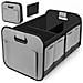 Organizzatore Pieghevole Per Bagagliaio Auto - Box Portaoggetti Grande Capacità Grey - Foto miniatura 1
