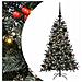 Albero di Natale artificiale con 150 LED Verde 120 cm - Foto miniatura 1