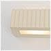 Lampada Da Parete In Ceramica Rigata Beige Sl. 1886 - Moderno Lampada Da Parete Beige 10x34x12 Cm - Foto miniatura 4