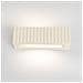Lampada Da Parete In Ceramica Rigata Beige Sl. 1886 - Moderno Lampada Da Parete Beige 10x34x12 Cm - Foto miniatura 6