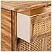 Credenza In Legno E Rete Marrone 86x33x78,5h - Foto miniatura 5