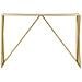 Console Easy In Ferro, Mdf E Specchio Dorato — 120x40x80 Cm - Foto miniatura 2