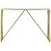 Tavolo Consolle Vkh624-oro-metallo-120x40x80 Cm - Foto miniatura 2
