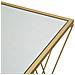 Tavolo Consolle Vkh624-oro-metallo-120x40x80 Cm - Foto miniatura 7