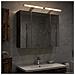 Mobiletto per specchio da bagno Legno vecchio 60 x 14,5 x 50 cm - Foto miniatura 2
