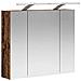 Mobiletto per specchio da bagno Legno vecchio 60 x 14,5 x 50 cm - Foto miniatura 5