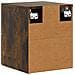 Mobiletto da notte a muro Rovere Fumo 33 x 34,5 x 40 cm - Foto miniatura 6