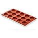 Stampo emisferico in silicone con 15 cavità. - Foto miniatura 1