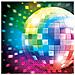 16 Tovaglioli Di Carta A Tema Discoteca 33x33 Cm Taglia Unica - Foto miniatura 1