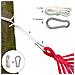 Kit Per Appendere Amache E Altalene Kit Completo Incl Moschettoni E Corde Peso Massimo Supportat - Foto miniatura 2