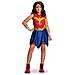 Costume Classico Wonder Woman Di Justice League Bambina - Taglia: 5/6 Anni (105/116 Cm)  - Foto miniatura 2