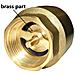 12 Inch Bsp Ottone 12 Bar Controlla Nonritorno Valvola Femmina X Femmina - Foto miniatura 2