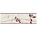 249630 - Bordo Collezione Avenzio 4, Colore: Crema / rosso / beige - Foto miniatura 3
