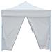 Tenda Pieghevole Pop-up Con 8 Pareti Laterali 3x9 M Bianca - Foto miniatura 8